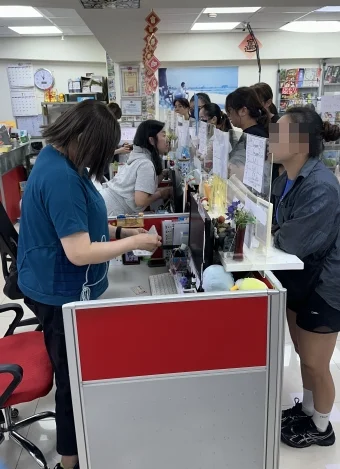 簽證通現場辦證情況